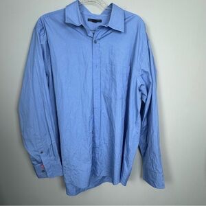 BANANA REPUBLIC | Medium Blue Button-Up Shirt Men’s Size X-Large